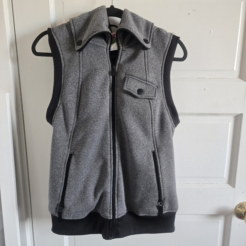 Burton - Womens Dryride Grey Large Hooded vest